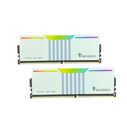 RAM DDR4 MAGMA 8GB 3200 MHZ RGB WHITE